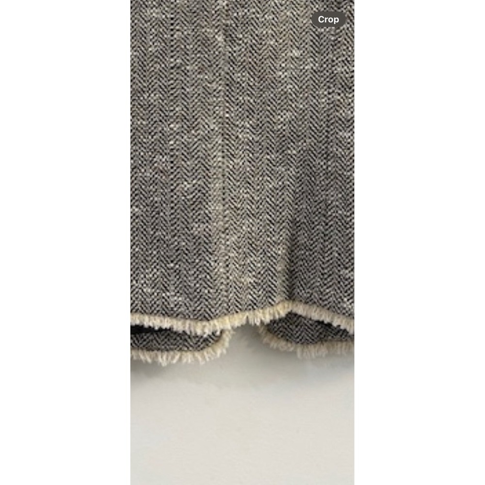 Doncaster Collection Tweed Blazer Frayed Trim Career Women's Size 4 - Picture 9 of 10